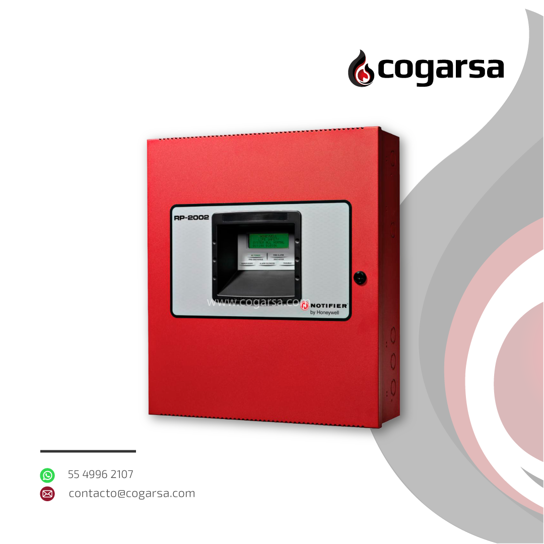 MRP-2002 PANEL DE CONTROL DE INCENDIO CONVENCIONAL — COGARSA