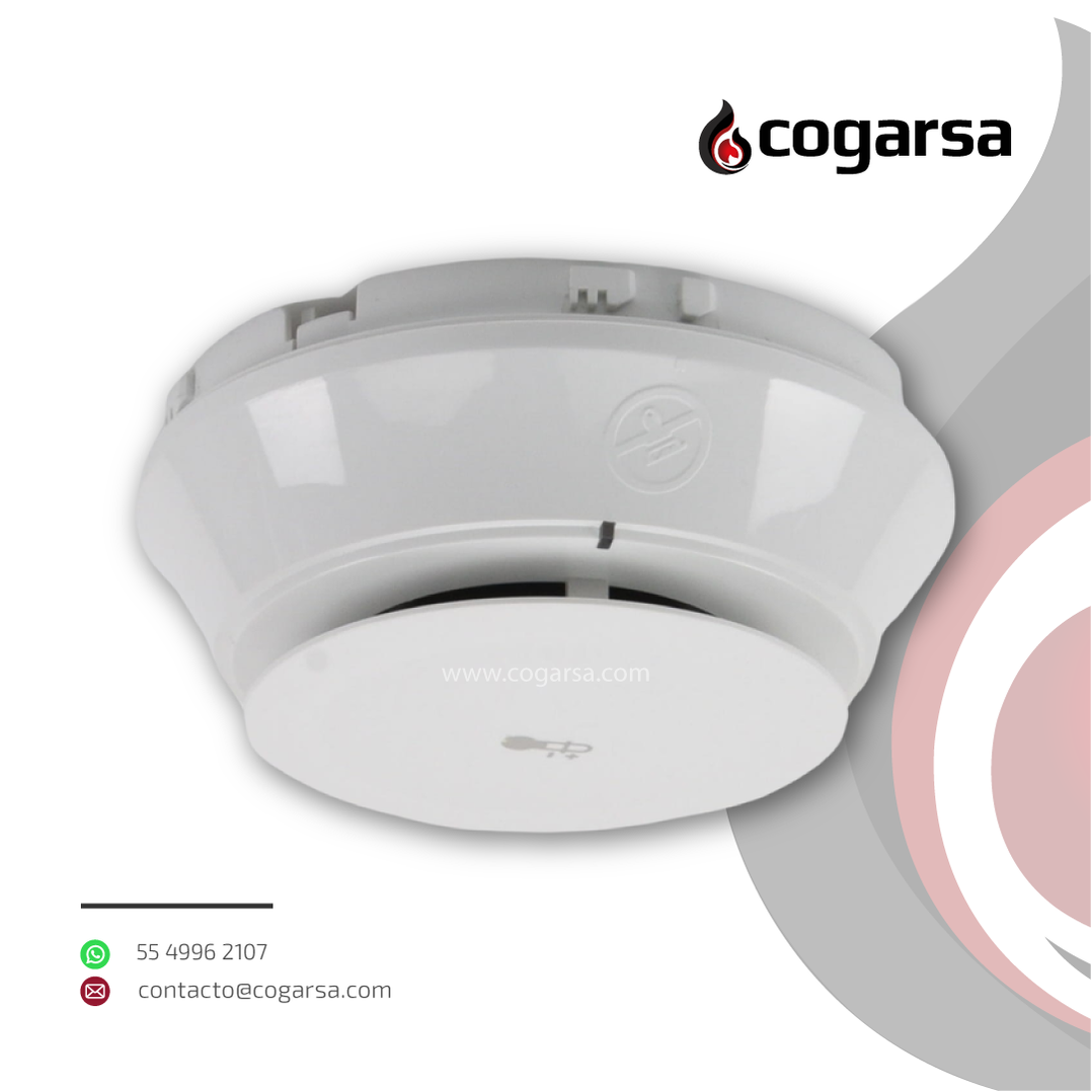 Detector De Calor / Direccionable / 57°C / Tasa De Incremento
