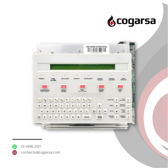 NFS2-640 PANEL DE DETECCIÓN DE INCENDIO MODULAR