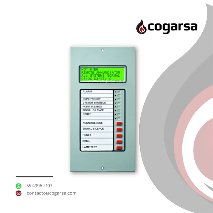 NFS-320 PANEL DE DETECCIÓN DE INCENDIO