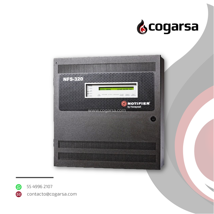 NFS-320 PANEL DE DETECCIÓN DE INCENDIO — COGARSA